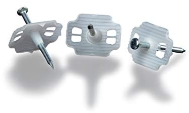 Kimmel Nagelscheibe, Kabelbefestigung, Kabelschelle, Klemmscheibe Futura - 2.0 x 40 (50 Stück)