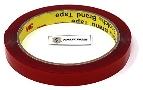 Finest Folia 3M Doppelseitiges Klebeband 3 Meter Scotch Montageklebeband 4218P VHB 4910F Hochleistungsklebeband extra Stark Temperatur Resistent (10mm x 3Meter, VHB 4910F)