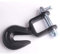 WAMO Metall Haken für Ackerschiene, 4.500 kg Zuglast, Schwarz, 100% Metall, STORAGE_HOOK, Landmaschinen, Kommunal