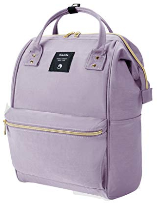 KALIDI Rucksack Damen Rucksack Herren Mädchen Jungen & Kinder Vintage Tagesrucksack mit laptopfach für 15 Zoll Notebook，Unisex Modern Wasserdichter Schulrucksack Rucksack Lässiger Daypack, Lila