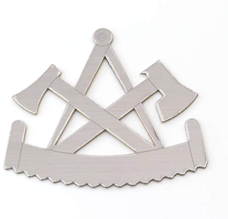 Zunftbedarfde Aufkleber Zimmermann Edelstahl