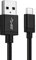 CELLONIC USB Kabel 1m kompatibel mit ASUS ZenPad S 8.0 / ZenPad 3 8.0 / ZenPad 10 (Z301) / ZenPad 3S 10 Ladekabel USB C (Type C) auf USB A 3.0 Datenkabel 3A schwarz Nylon