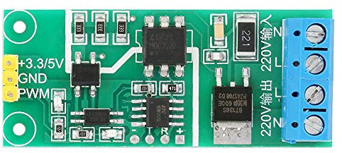Akozon PWM-Controller Thyristor-Isolationsmodul Dimmspannungsregler YYAC-3S AC 220V