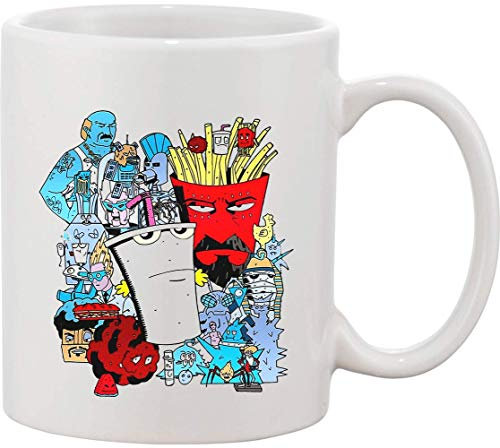 Taza de cerámica de los personajes de la comida Stella