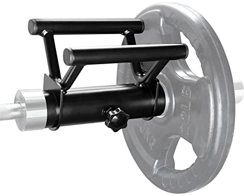BRTGYM Landmine Handle T Bar Row Aufsatz für 5,1 cm olympische Langhantel, massiver Stahl schwarz pulverbeschichtet, ideal für Rückentraining