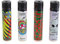 Clipper Jet Flame Original Feuerzeug Feuerzeuge - Psycho - 4er Set + Clipper DHOBIA Feuerzeug
