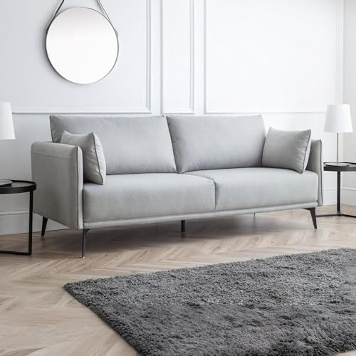 Julian Bowen Rohe 3-Sitzer-Sofa