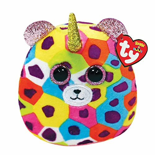 TY Teeny Squish a Boo Leopard Giselle 8 cm 2009169 Multi
