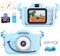 Fotoapparat Kinder ab 3 4 5 Jahre,Kinderkamera 6 7 8 Jahre,Wiederaufladbar Digitalkamera für Kinder Kamera Kind Camcorder 2.0'' HD Weihnachten Geburtstagsgeschenk Spielzeug für Kinder (Blau)