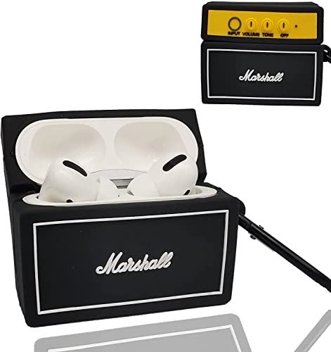 Airpods Pro, custodia decorativa per Airpods Box, compatibile con Apple Airpods Pro, custodia in silicone Airpods, Airpods Pro, custodia divertente (Sound Box)