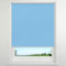Doppelrollo Klemmfix Ohne Bohren 55 x 90 cm Sonnenschutz Blickdicht Klemmfix Rollo Seitenzugrollo Höhe Stufenlos Verstellbar für Fenster und Türen, Himmelblau