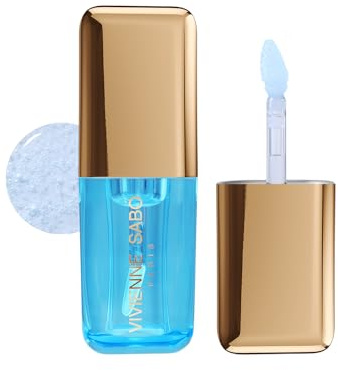 Vivienne Sabo - Lip Oil Sirop de Fruit (Beere) – pflegendes Lippenöl mit Jojobaöl und Vitamin E, nicht klebend, spendet Feuchtigkeit, verleiht spiegelnden Glanz und einen zarten Beerenton