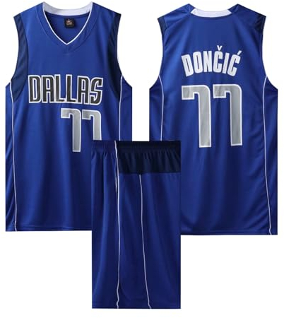 2-Teiliges Kinder/Erwachsener Basketball Jersey Shirt und Shorts 2024, Kinder/Erwachsener Basketball ärmellose Anzug, Kinder/Erwachsener Basketball Jersey & Basketball Shorts Blau XS