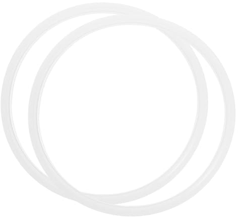 Milisten 2 Piezas Anillo De Sellado De Olla a Presion Círculo De Olla a Presion 8 Qt Junta De Estanqueidad Anillos De Olla a Presion Gel De Sílice Anticuado Metro