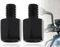 Lhbwhiz 2 Stück M8 auf M10 Rechtsgewinde spiegeladapter,Universal Motorrad Motorroller Spiegel Adapter,für Moped(Schwarz)