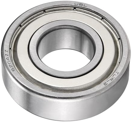 Kozelo 6204ZZ Rillenkugellager-[20mm x 47mm x 14mm] Einzelabdeckungslager für industrielle Geräte, Motoren, Maschinen, Edelstahl