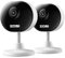ZOSI Cámara Vigilancia WiFi Interior IP Domicilio para Bebé/Mascota, 2MP 1080p, Detección de Movimiento, Visión Nocturna, Audio Bidireccional, 2pcs C688