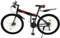 Queeucaer 26in 21-Gang faltbares Mountainbike, Mountainbike für Jugendliche Erwachsene, mechanische Scheibenbremse Mountainbike