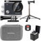 AKASO Action Cam 4K30FPS mit 60cm Stativ Selfie Stick und Tasche Unterwasserkamera WiFi 40M EIS Anti-Shake Action Kamera 4X Zoom mit Touchscreen, Fernbedienung, Sportkamera Wasserdicht Gehäuse