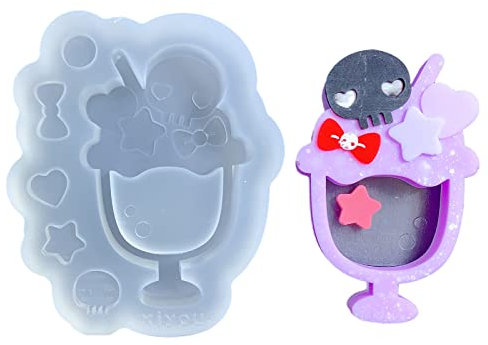 Moldes de resina Shaker Moldes Resina Fundición Shaker Forma Moldeado Silicona Joyería Accesorios