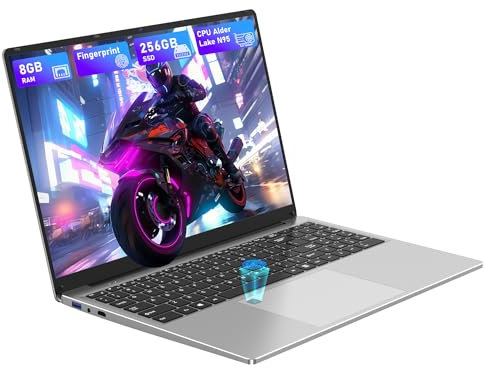 FUNYET Ordinateur Portable 16 N95 (jusqu'à 3,4 GHz) PC Portable Windows 11 Pro Ordinateur Portable IPS FHD 1920 × 1200P Laptop USB Bluetooth Mini HDMI WiFi Clavier rétroéclairé