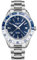 S456.BE Seestern GMT Fashion Mechanische Taucheruhr Herren Automatik Mechanische Uhr Stahl Möwe 1963, silber, 41 mm, Armband
