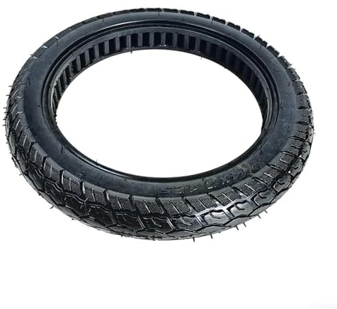 HOHOVYVY Neumáticos de goma maciza de 14 pulgadas para bicicleta eléctrica, 14 x 2,125 (57-254), a prueba de pinchazos, neumáticos de bicicleta eléctrica, color negro