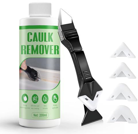 200ml Caulk Remover, Strong Dissolving Silicone Caulk Remover, Power Mild Performance Wide Application for Removes All Types of Uncured and Cured Silicone Rubber