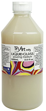 Tri-Art Liquid glass pouring medium for pouring (large 1000 ml) Onе Paсk