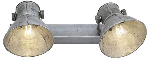Paul Neuhaus Retro Decken Wand Strahler Lampe Wohn Zimmer Industrie Stil Leuchte beweglich LeuchtenDirekt 11481-77
