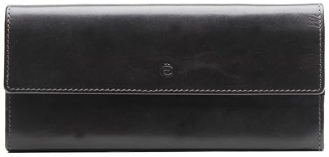 Esquire Wallet 12430800 Black 00 19 x 10 cm Mujer