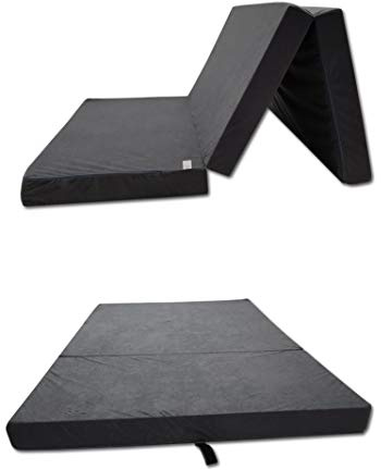 Odolplusz Klappmatratze Faltmatratze Klappbett - Made IN EU - als Matratze Gästebett Gästematratze einsetzbar (Grau, 80 x 200 cm)