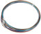 UNICRAFTALE 64Stk Edelstahl Draht Halskettenkabel Mischfarbige Drahthalskette Halsreif Mit Messing Schraubverschluss Drahtketten Für Halskettenschmuckherstellung 44.45 cm X 1 mm