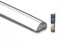 Seiletech.de Duschdichtung Acryl | 10 mm x 20 mm | 190 cm | Transparent | Mit Kleber | Halbrundstab | Schwallschutzleiste | Dusche | Dichtung | Bodendusche | Für Boden | Profil | Abdichtung