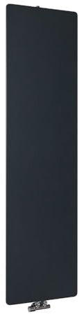 Milano Ria Anthracite Vertical Single Flat Panel Radiator - 1800mm x 500mm