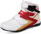 DJFOG Stivali da moto unisex, Stivali da moto da cross in pelle impermeabile in microfibra, Scarpe da moto protettive, Supporta la caviglia da viaggio cross country,Rosso,39