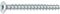 Heco MULTI-MONTI-plus F Betonschraube 6,0 x 80 Senkkopf, T-Drive, verzinkt blau, A2K 50 Stk