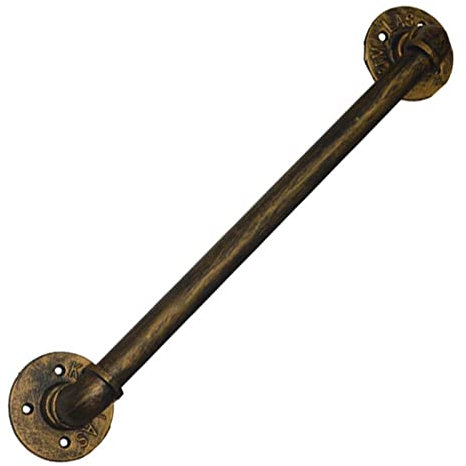 handlauf Edelstahl aussen Handlauf, Vintage-Handlauf, Geländer im Rohrstil, Wandmontage, Haltegriff, Geländer für Treppen, Innengehwege, Villa, Loft, Metalltreppengeländer (Farbe: Stil3, Grö