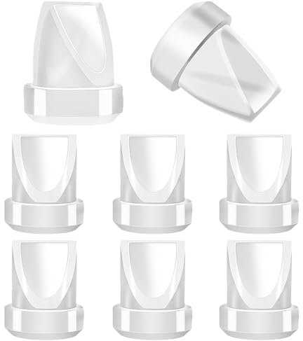 8pcs Duckbill Valves Compatible with Momcozy M5, Replacement Duckbill Pump Parts Accessories for M5 / V1/ V2 Pumps, Made by Tbuymax