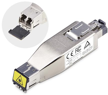 StarTech Gigabit Glasfaser auf RJ45 Konverter, PoE (D01ML55P-FIBER-MEDIA)