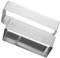 Alipis 2 STK Kuchenform Pfannkuchenring Kreisschablone Mini-eiswürfelform Kuchen-Mousse-Form Backform Keksschablonen Keksformen Backringe Fudge-Formen Kuchen-Mousse-Ring Minikuchen Silver