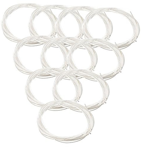 JOINPAYA 10paquetes Cuerdas Para Guitarra Eléctrica y Acústica Repuestos De Nailon De Accesorios Para Guitarra Folk
