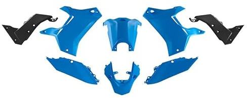 Kunststoff-Set 5 Stück Yamaha T7 Revolution Rally Edition '21 hellblau schwarz