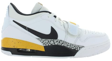 Jordan Air Legacy 312 Low Mens Shoes, White/Black/Yellow Ochre-white, 7.5 UK