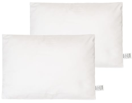 beties - PublikFree -, Kopfkissen 2er Set ca. 25x35 cm, Kissenfüllung Allergiker-Kissen Allergikergeeignet Schlafkissen Weich Polyester-Faserbällchen, Bezug 100% Baumwolle