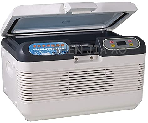 KOIAMVZW 12L portable pig semen thermostat 17 degrees livestock mini car refrigerator refrigerator pig refined rabbit AC or DC 12V decoration