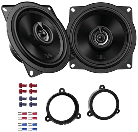 JBL Stage2 55F Auto Lautsprecher Boxen 2X 400 Watt 13 cm 2 Wege Koax passend für Dacia Sandero 2008-2011 Türen Front und Heck