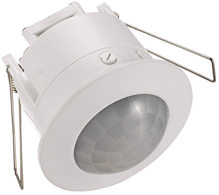 Knightsbridge 360° PIR Sensor-Recess Mounting, Polycarbonate White