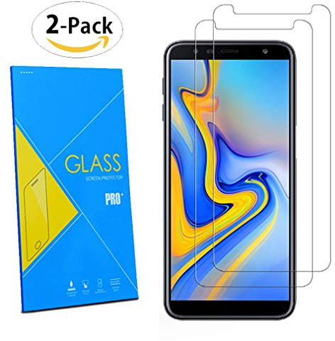 [Lot de 2] Samsung Galaxy J6+ Plus 2018 6.0 Protection d'écran – Verres trempés Film Protecteur d'écran pour Samsung Galaxy J6+ Plus