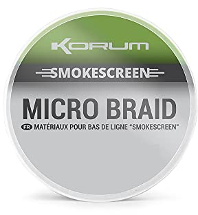Korum Smokescreen Micro Braid Hooklength 10m Spool